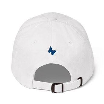 Ela Logo White Hat - Blue Back