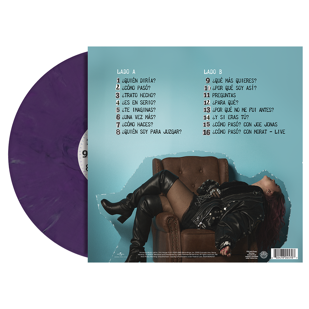 PREGUNTAS A LAS 11:11 1LP Vinyl Back